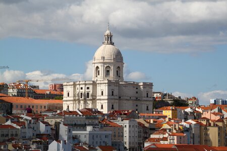 Lisboa historic center building