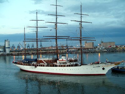 Sea the mediterranean sea ship photo