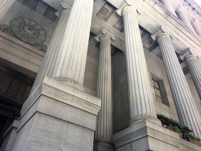 Architecture building facade