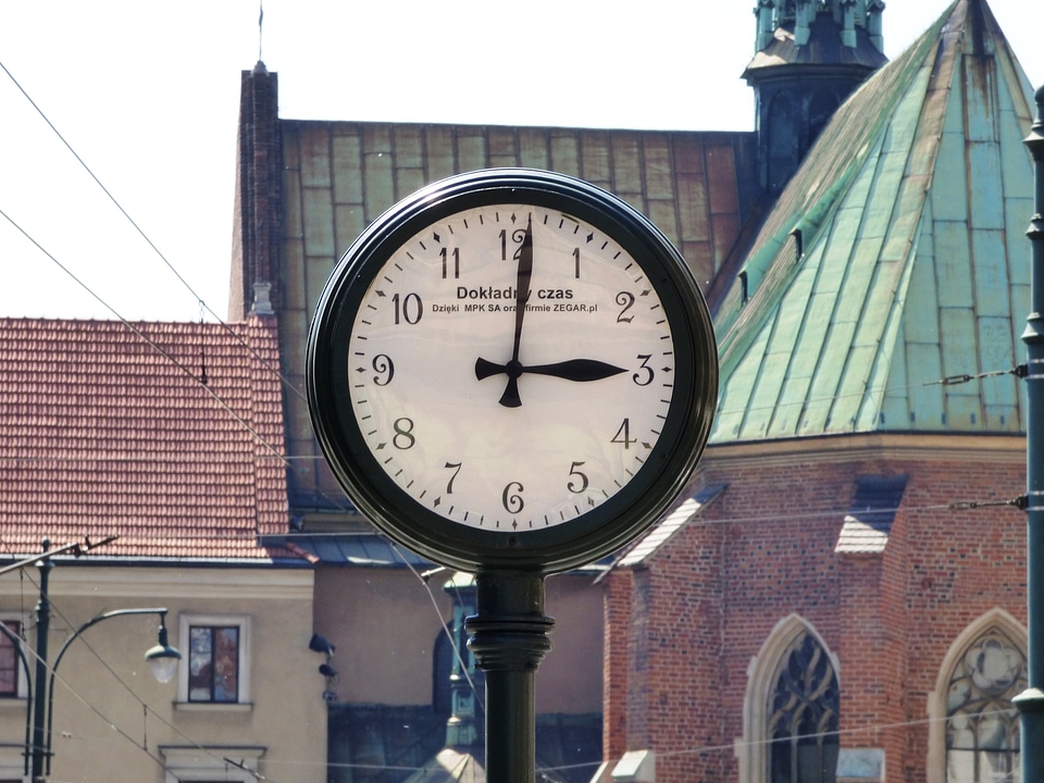 Minute second watch