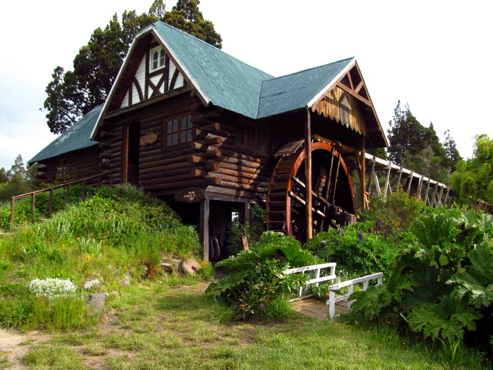Green house landscape