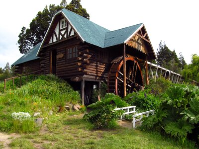 Green house landscape