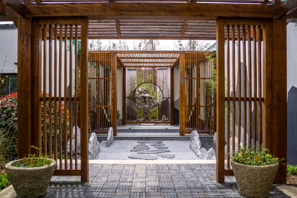 New chinese landscape zen