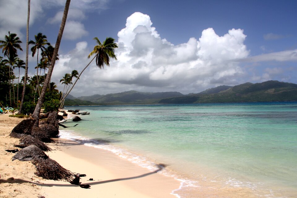 Dominican republic white sand white sand beach