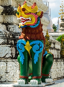 Temple complex temple north thailand