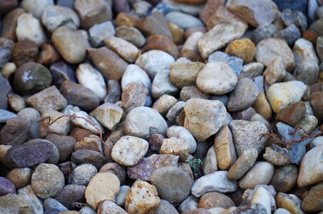 Sand gravel walkway photo