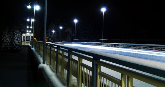 Lights night winter
