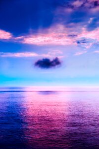 Clouds beautiful sea