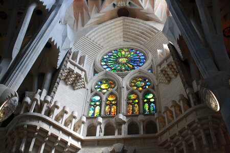 Sagrada familia cathedral architecture photo