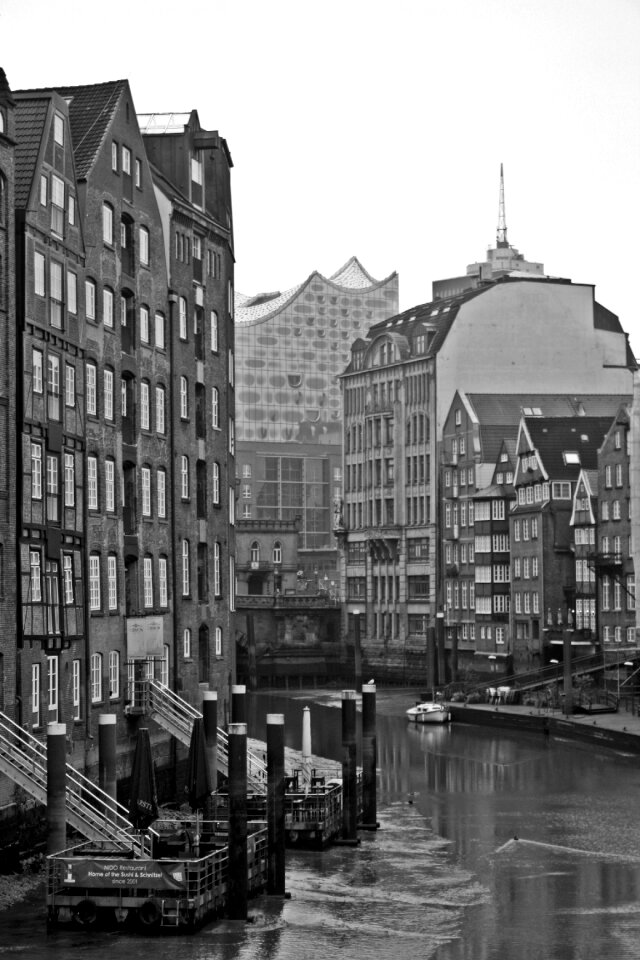 Vintage bad weather photography hamburgensien