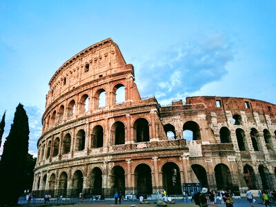 Architecture roman coliseum roman forum photo