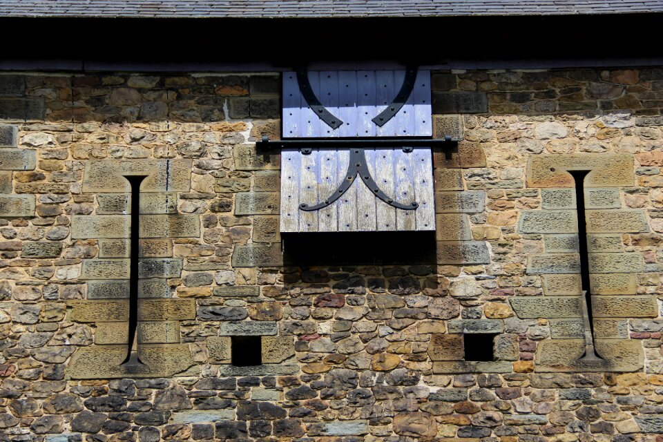 Castle architecture wall