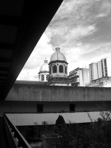 Church house sky
