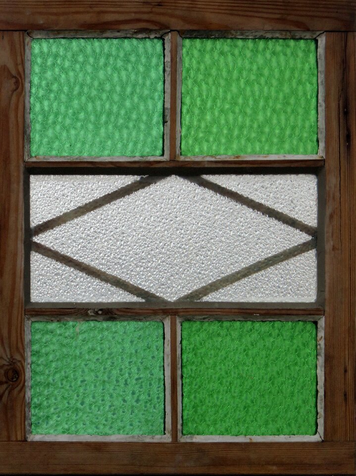 Old window historically glass window