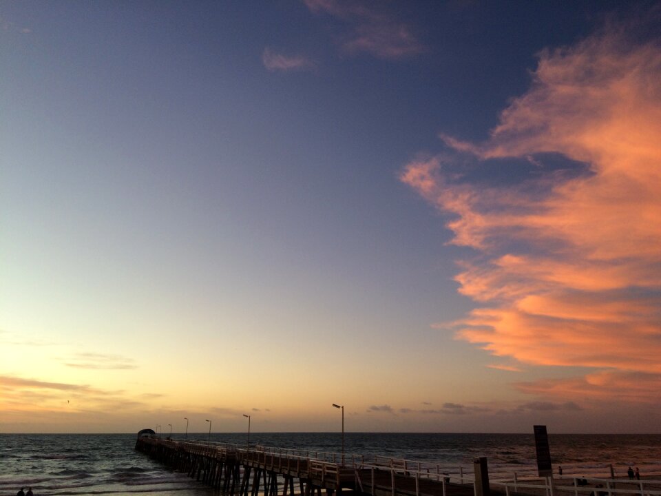 Sunset pier