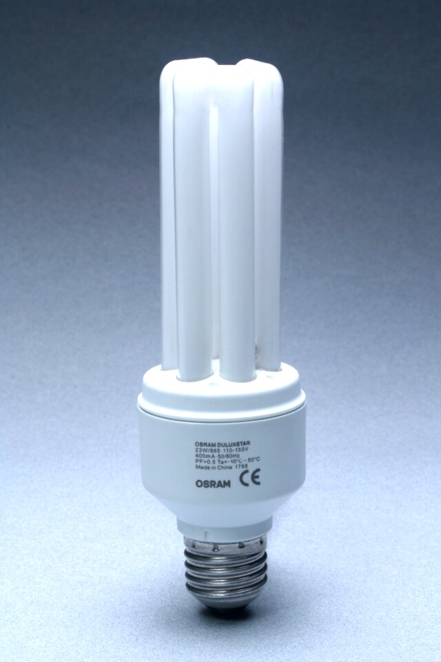 Light bulbs saving energy