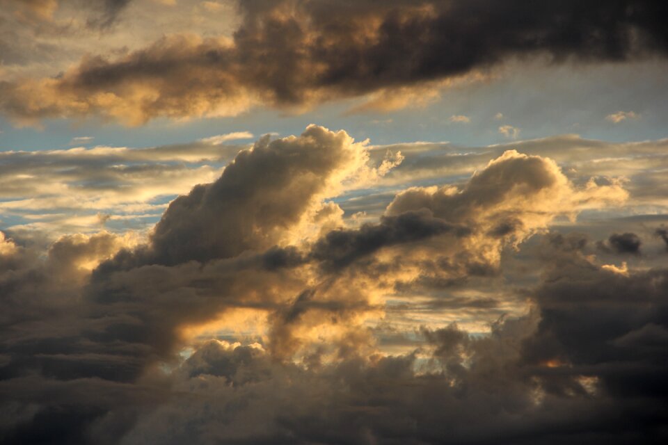 Sunset sky abendstimmung