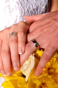 Wedding daffodils commitment
