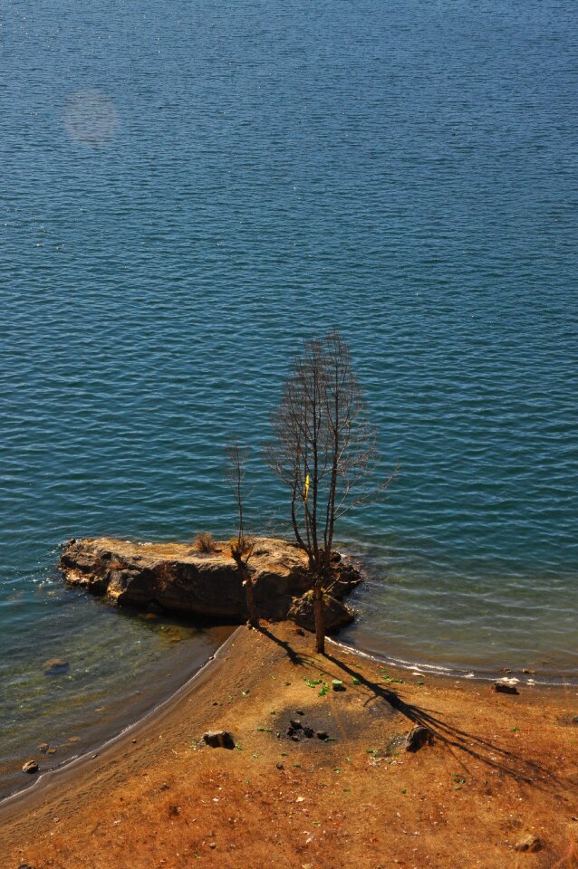 China lugu lake wooden boat