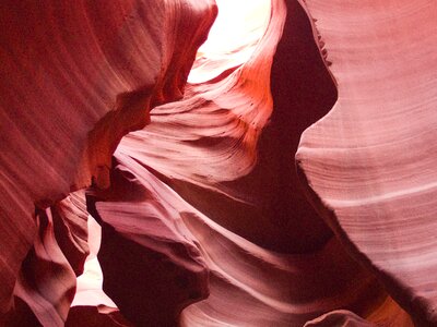 Navajo red cave photo