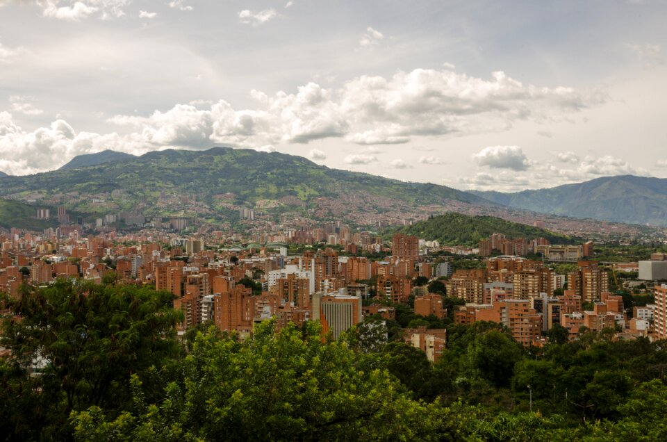 Antioquia cityscape view