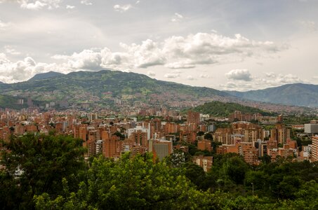 Antioquia cityscape view photo