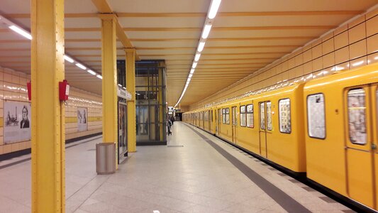 Berlin east subway photo