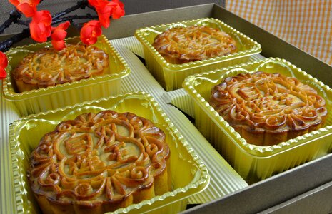 Pastry sweets asian photo