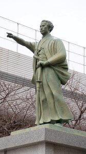 Samurai sculpture japan