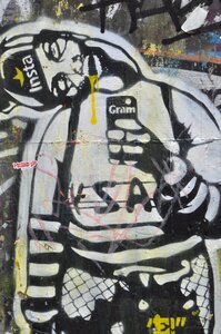 Facade mural spray