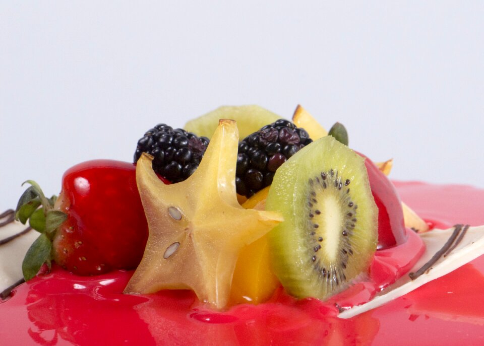 Food strawberries sandwich