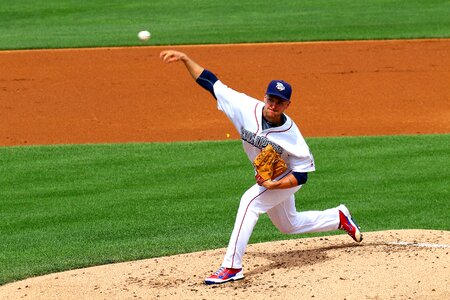 Outdoor american pitcher photo