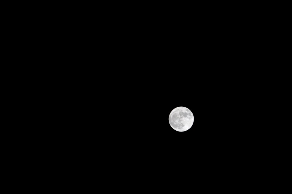Moon night background