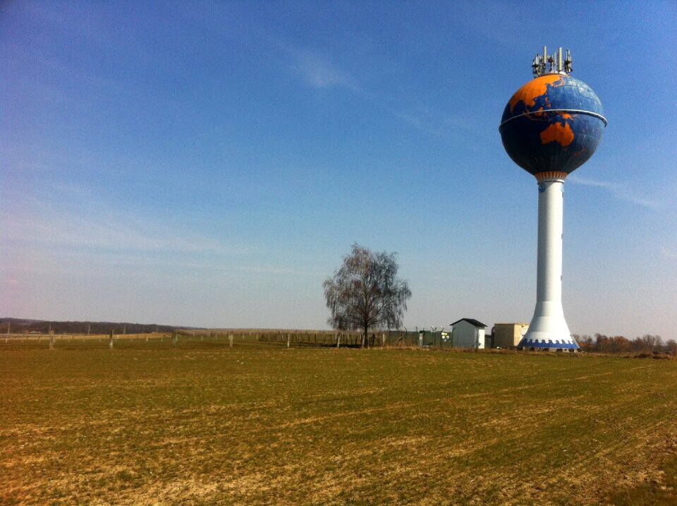 Field walk landscape