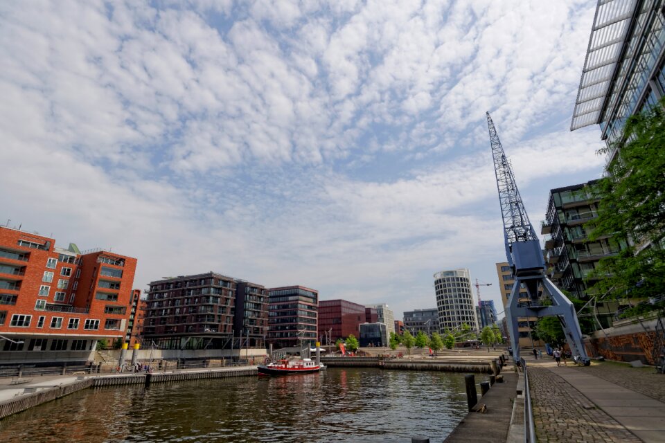 Architecture city elbe photo