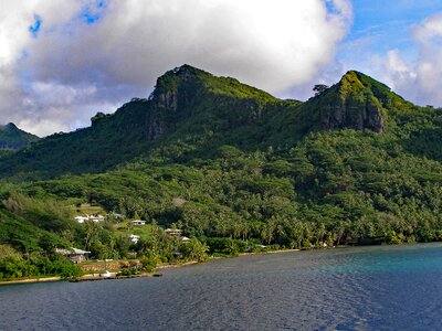 Society island paradise photo