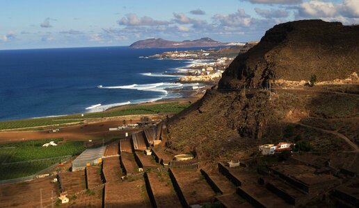 Canary islands landscapes spain photo