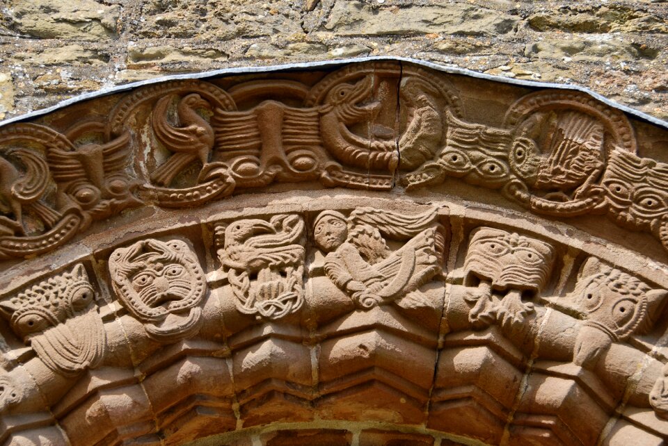 Carvings medieval architecture