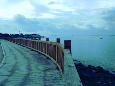 Beach gallery cloudy day photo