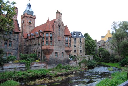 Edinburgh scotland river photo