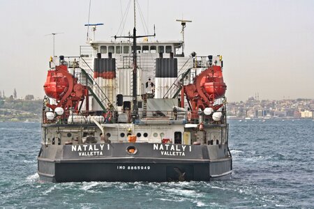 Dardanelles freighter istanbul photo