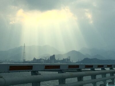The sun advent light