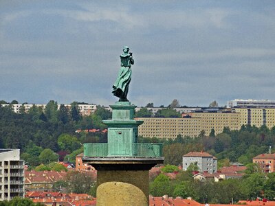 City statue sweden photo