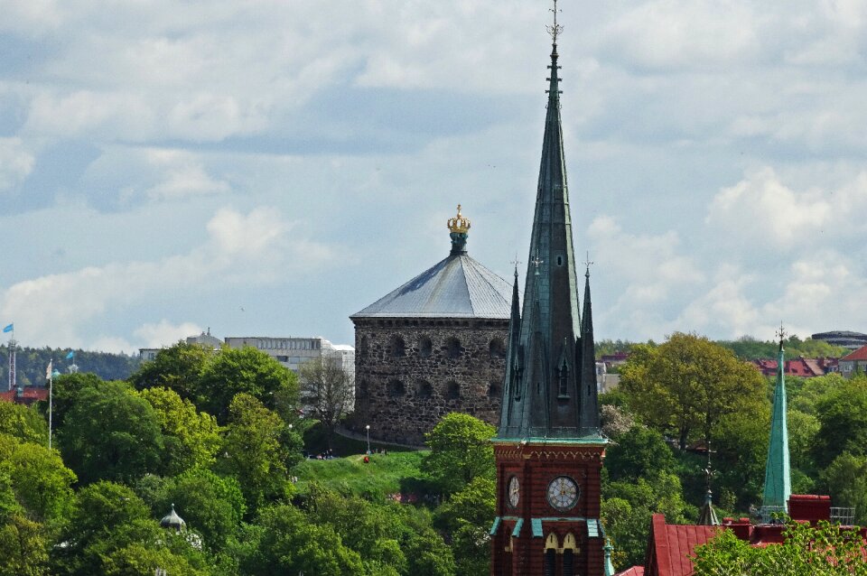 Church tower skansen crown views
