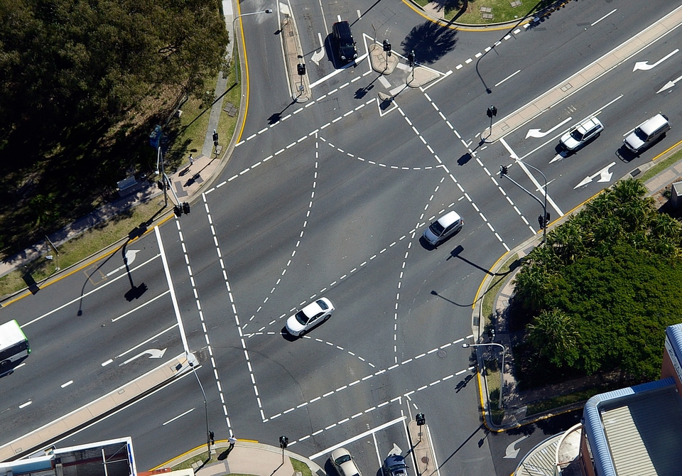 Traffic traffic lights lines