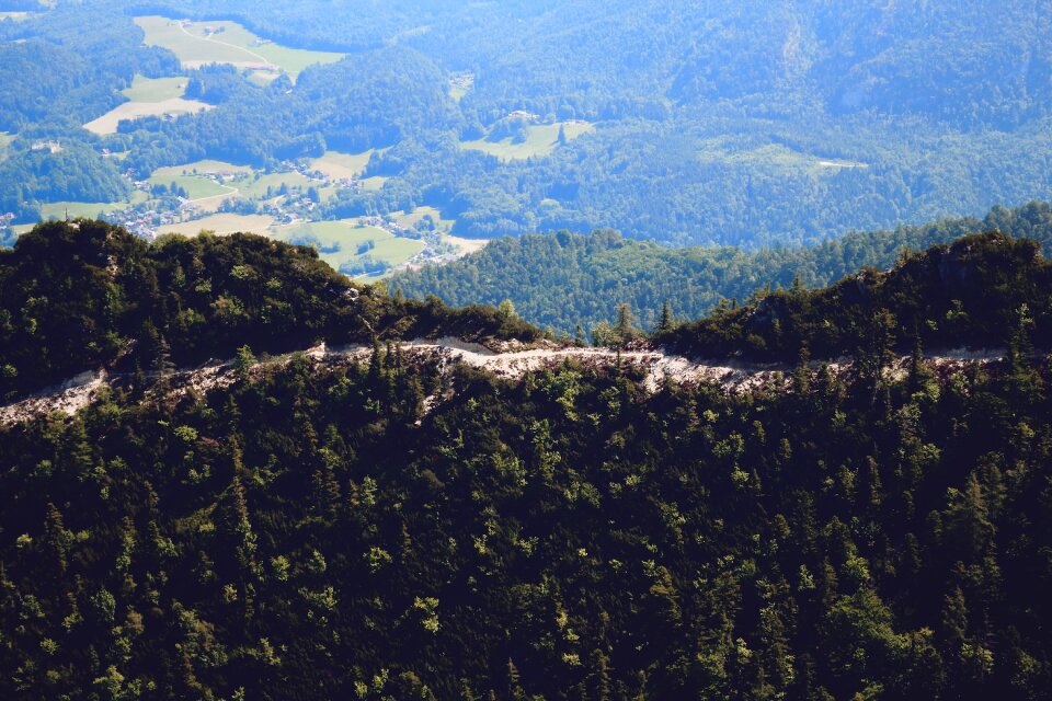 Panorama view mountains