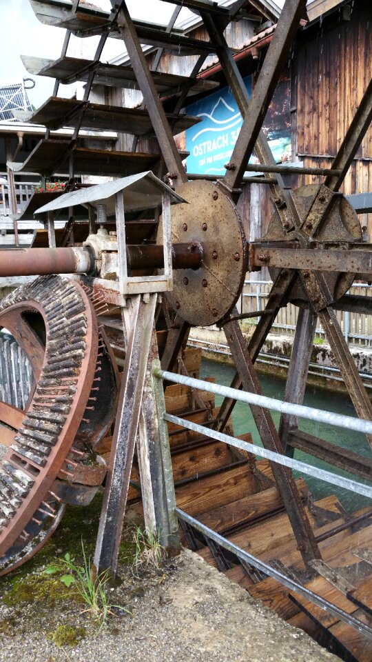 Waterwheel water power forge