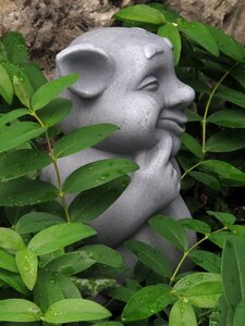 Sculpture garden figurines statue photo