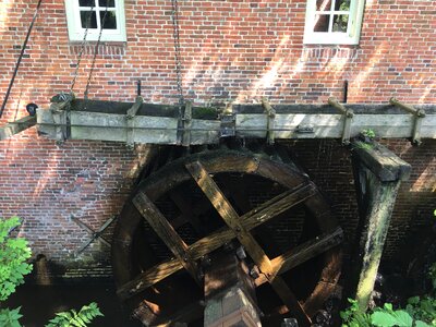 Hydropower wheel run