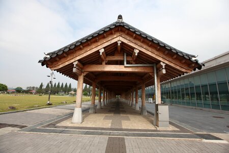 Hanok roof tile traditional houses